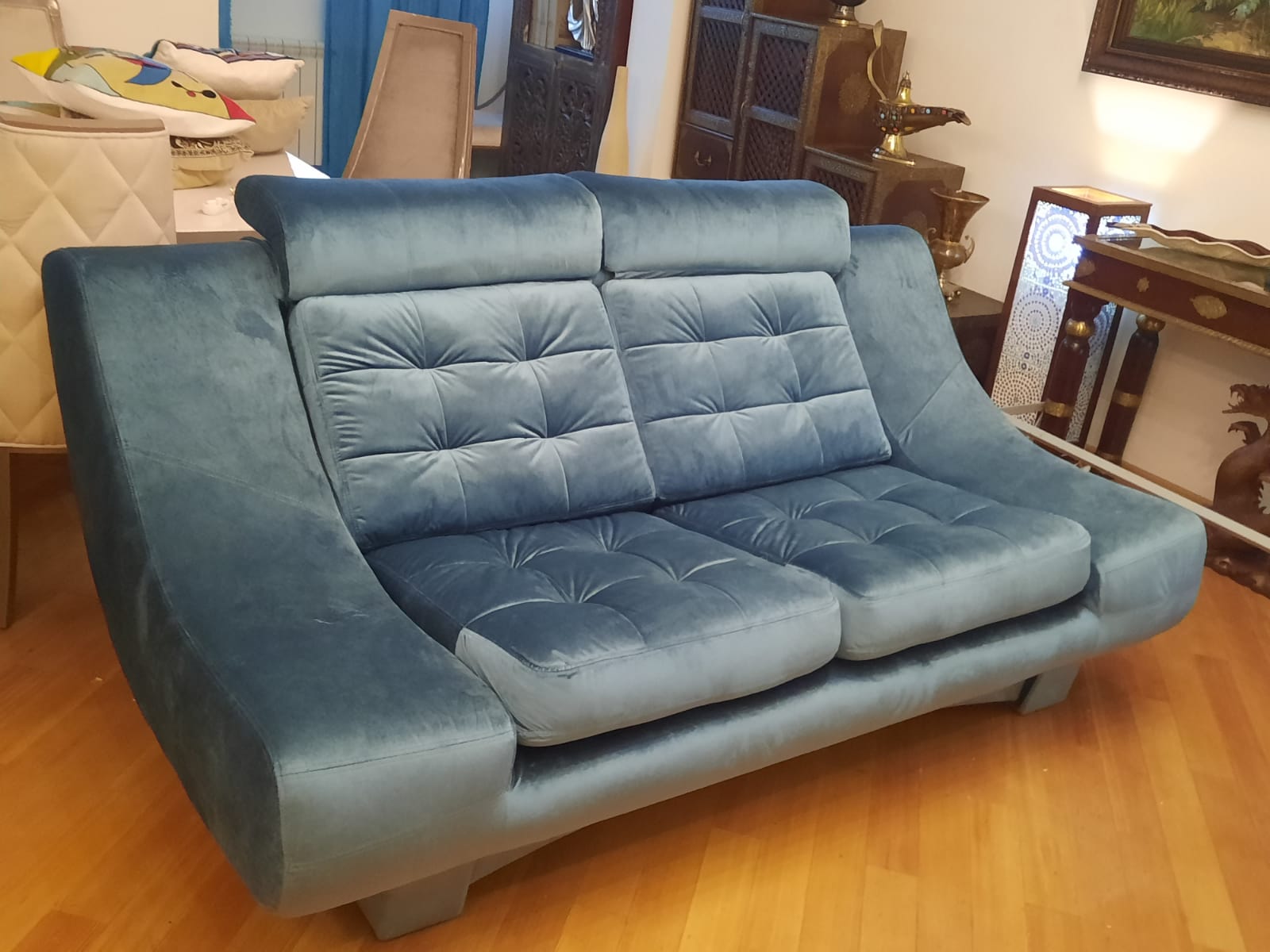 Обивка дивана на дому. Таганская