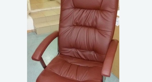 Обтяжка офисного кресла. Таганская
